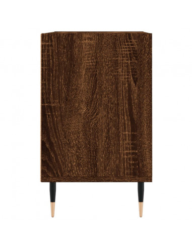 Mobile Porta TV Rovere Marrone 69,5x30x50 cm Legno Multistrato