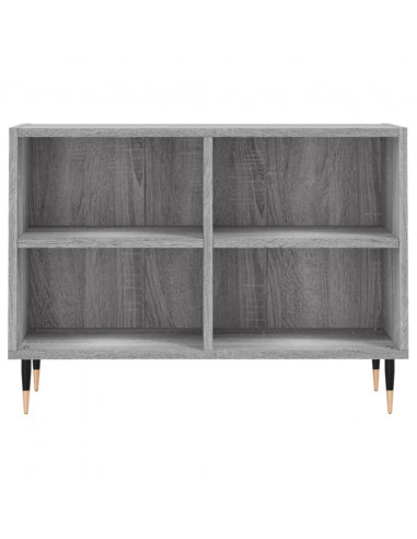 Mobile Porta TV Grigio Sonoma 69,5x30x50cm in Legno Multistrato