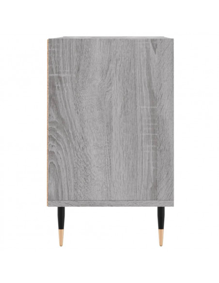 Mobile Porta TV Grigio Sonoma 69,5x30x50cm in Legno Multistrato