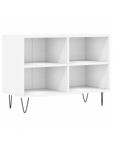 Mobile Porta TV Bianco 69,5x30x50 cm in Legno Multistrato