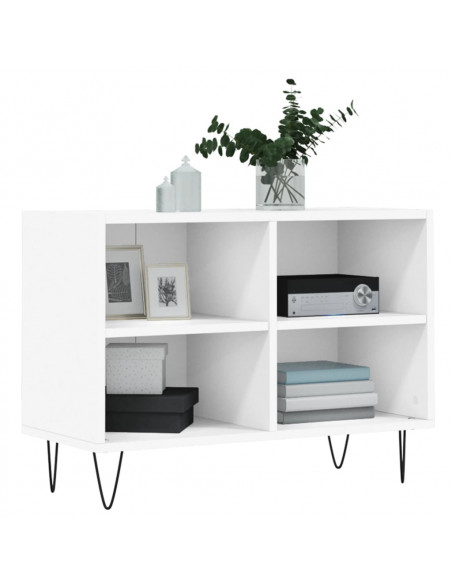 Mobile Porta TV Bianco 69,5x30x50 cm in Legno Multistrato