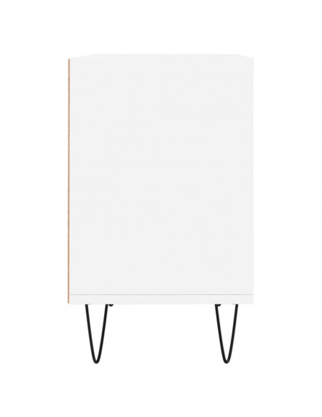 Mobile Porta TV Bianco 69,5x30x50 cm in Legno Multistrato