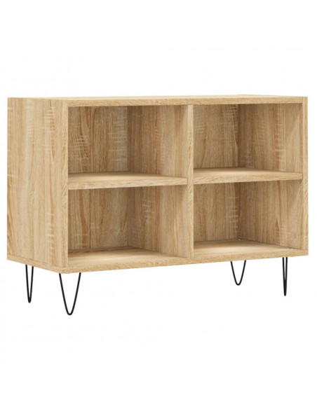 Mobile Porta TV Rovere Sonoma 69,5x30x50cm in Legno Multistrato