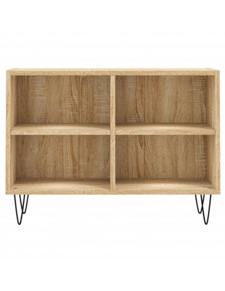 Mobile Porta TV Rovere Sonoma 69,5x30x50cm in Legno Multistrato