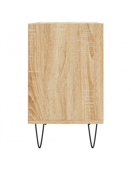 Mobile Porta TV Rovere Sonoma 69,5x30x50cm in Legno Multistrato