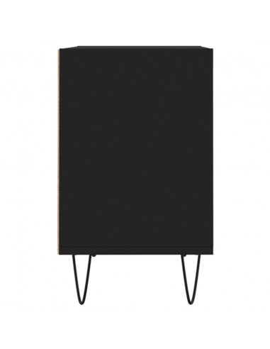 Mobile Porta TV Nero 69,5x30x50 cm in Legno Multistrato