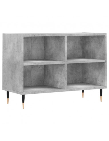 Mobile Porta TV Grigio Cemento 69,5x30x50 cm Legno Multistrato