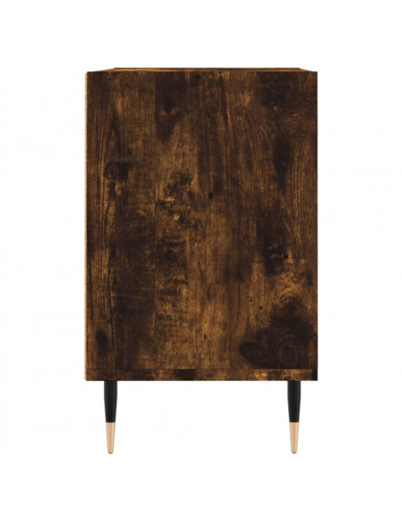 Mobile Porta TV Rovere Fumo 69,5x30x50 cm in Legno Multistrato