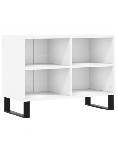 Mobile Porta TV Bianco 69,5x30x50 cm in Legno Multistrato