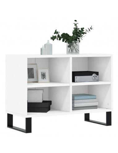 Mobile Porta TV Bianco 69,5x30x50 cm in Legno Multistrato