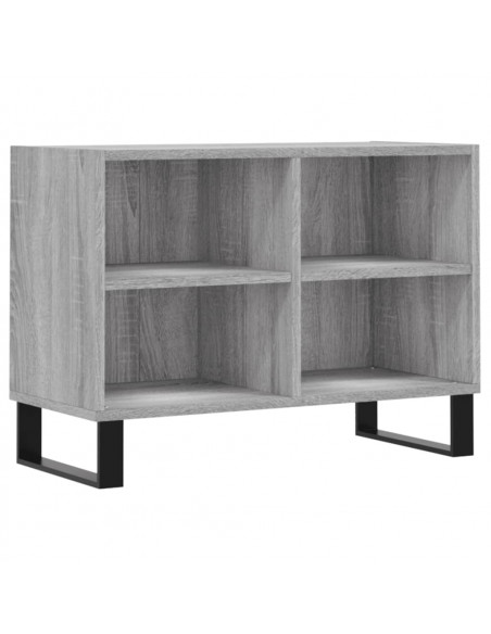 Mobile Porta TV Grigio Sonoma 69,5x30x50cm in Legno Multistrato