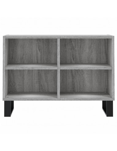 Mobile Porta TV Grigio Sonoma 69,5x30x50cm in Legno Multistrato