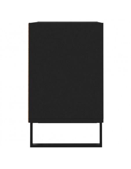 Mobile Porta TV Nero 69,5x30x50 cm in Legno Multistrato