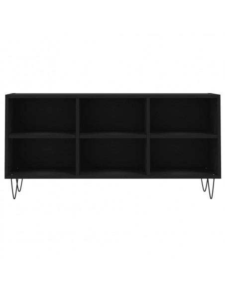 Mobile Porta TV Nero 103,5x30x50 cm in Legno Multistrato