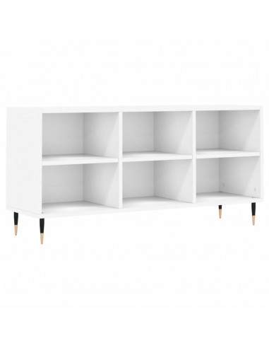 Mobile Porta TV Bianco 103,5x30x50 cm in Legno Multistrato