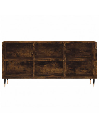 Mobile Porta TV Rovere Fumo 103,5x30x50 cm in Legno Multistrato