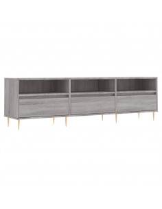 Mobile Porta TV Grigio Sonoma 150x30x44,5 cm Legno Multistrato 2