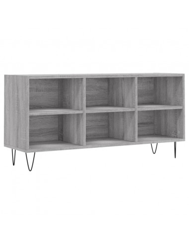 Mobile TV Grigio Sonoma 103,5x30x50 cm in Legno Multistrato
