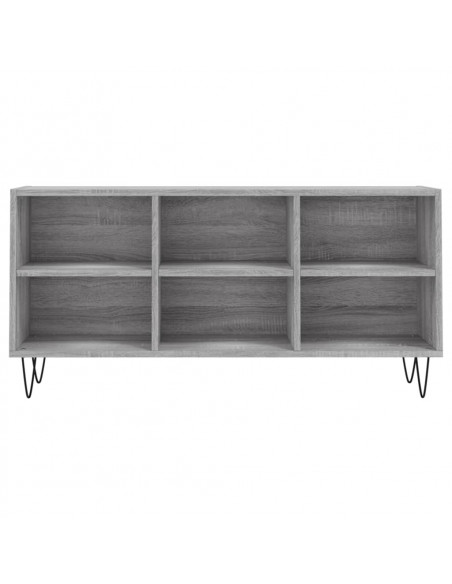Mobile TV Grigio Sonoma 103,5x30x50 cm in Legno Multistrato