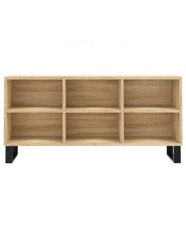 Mobile Porta TV Rovere Sonoma 103,5x30x50 cm Legno Multistrato
