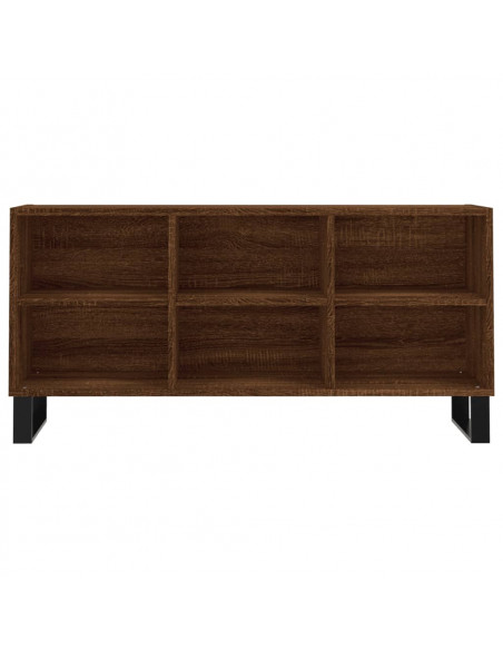 Mobile Porta TV Rovere Marrone 103,5x30x50 cm Legno Multistrato