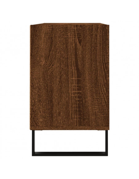 Mobile Porta TV Rovere Marrone 103,5x30x50 cm Legno Multistrato