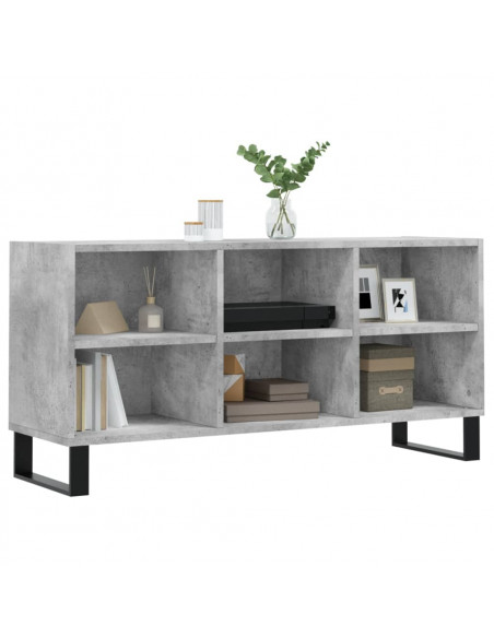 Mobile per TV Grigio Cemento 103,5x30x50 cm Legno Multistrato