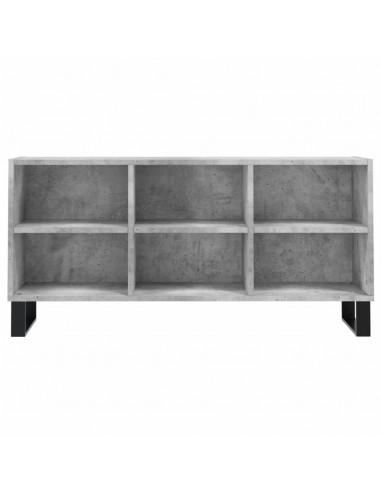 Mobile per TV Grigio Cemento 103,5x30x50 cm Legno Multistrato