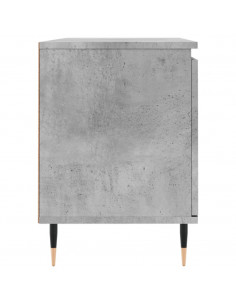 Mobile Porta TV Grigio Cemento 104x35x50cm in Legno Multistrato 2