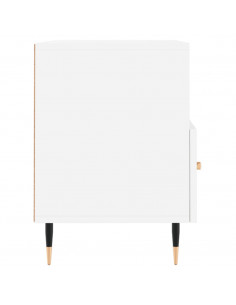 Mobile Porta TV Bianco 80x36x50 cm in Legno Multistrato 2