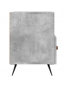 Mobile per TV Grigio Cemento 80x36x50 cm Legno Multistrato 2