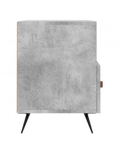 Mobile per TV Grigio Cemento 80x36x50 cm Legno Multistrato