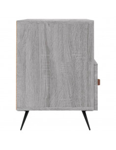 Mobile Porta TV Grigio Sonoma 80x36x50 cm in Legno Multistrato 2