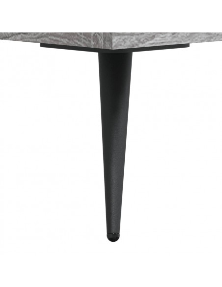 Mobile Porta TV Grigio Sonoma 80x36x50 cm in Legno Multistrato