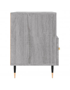 Mobile Porta TV Grigio Sonoma 80x36x50 cm in Legno Multistrato 2