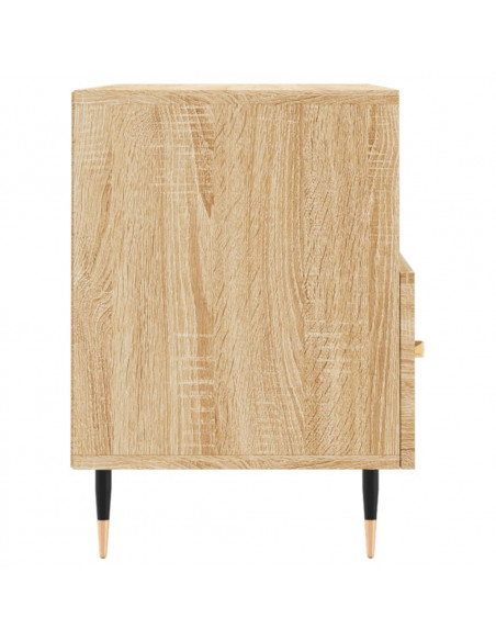 Mobile per TV Rovere Sonoma 80x36x50 cm Legno Multistrato