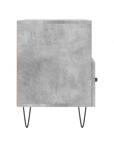 Mobile per TV Grigio Cemento 80x36x50 cm Legno Multistrato