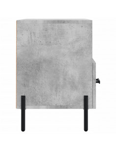Mobile per TV Grigio Cemento 80x36x50 cm Legno Multistrato 2