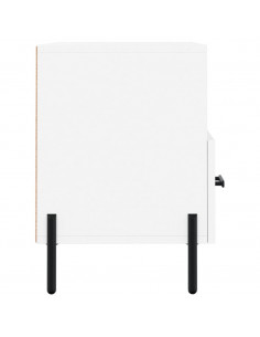 Mobile Porta TV Bianco 80x36x50 cm in Legno Multistrato 2