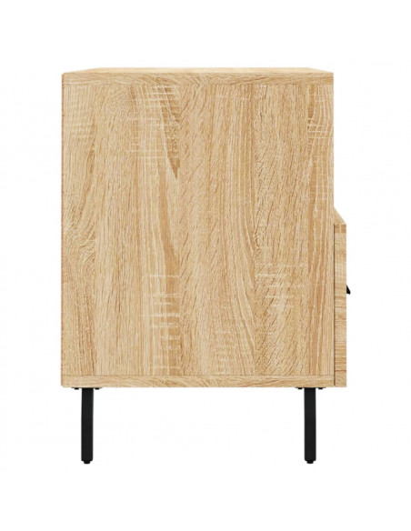 Mobile per TV Rovere Sonoma 80x36x50 cm Legno Multistrato