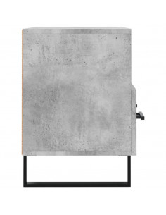 Mobile per TV Grigio Cemento 80x36x50 cm Legno Multistrato 2