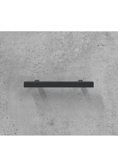 Mobile per TV Grigio Cemento 80x36x50 cm Legno Multistrato