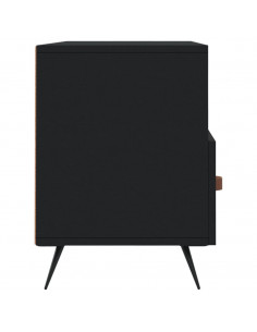 Mobile Porta TV Nero 102x36x50 cm in Legno Multistrato 2