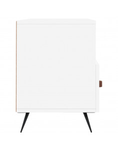 Mobile Porta TV Bianco 102x36x50 cm in Legno Multistrato 2