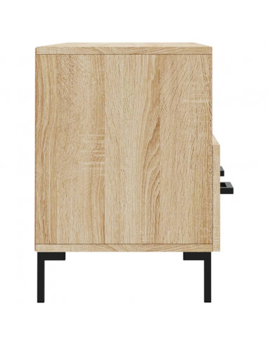 Mobile Porta TV Rovere Sonoma 102x36x50 cm in Legno Multistrato