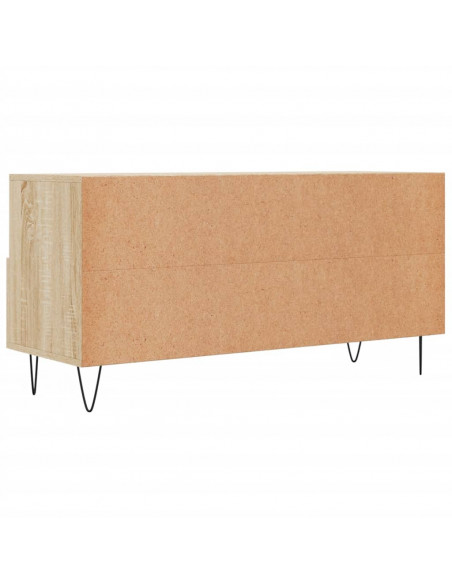 Mobile Porta TV Rovere Sonoma 102x36x50 cm in Legno Multistrato