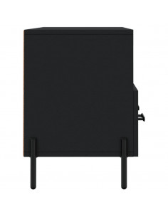 Mobile Porta TV Nero 102x36x50 cm in Legno Multistrato 2