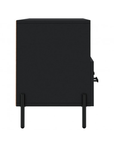 Mobile Porta TV Nero 102x36x50 cm in Legno Multistrato