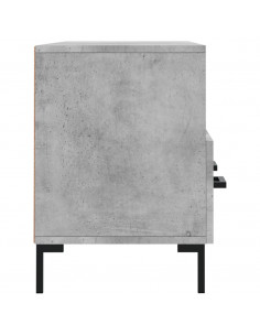 Mobile Porta TV Grigio Cemento 102x36x50 cm Legno Multistrato 2