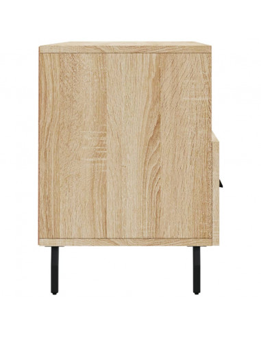 Mobile Porta TV Rovere Sonoma 102x36x50 cm in Legno Multistrato